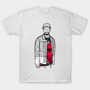 Spike Lee (Malcolm X) Portrait T-Shirt